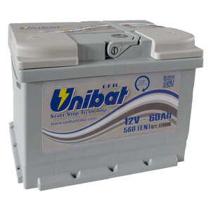 UNIBAT - Batteria auto EFB Bassa - UNIBAT - Batteria auto EFB