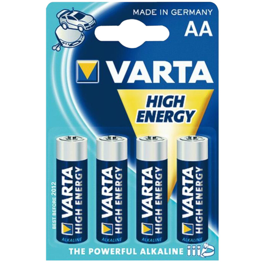 Batteria alcalina High Energy AA - VARTA