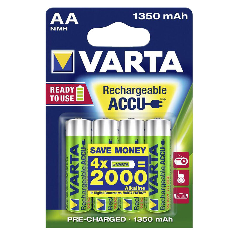Batterie ricaricabili Ready 2 Use - VARTA