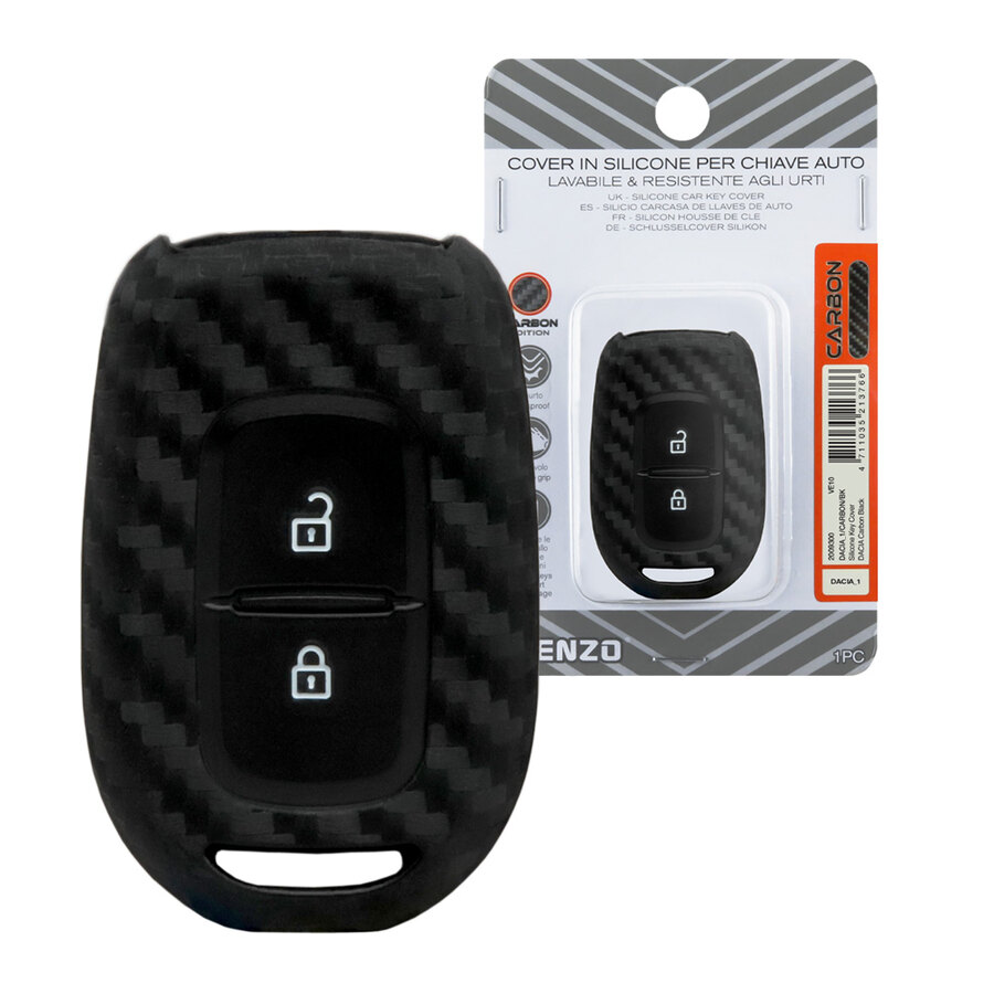 Cover chiave Carbon Edition - VENZO Dacia Duster, Sandero