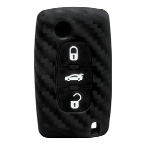 Acquista Copertura Chiave Dell'automobile In Silicone Per Citroen C4 2008 Picasso Berlingo C3 C5 X7 Xsara C6 C8 Pieghevole 3 Pulsante Chiave Copertura Della Cassa Di Protezione In Italia A Partire Da