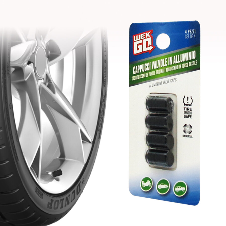 Cappucci valvola Esagonali - WEKGO