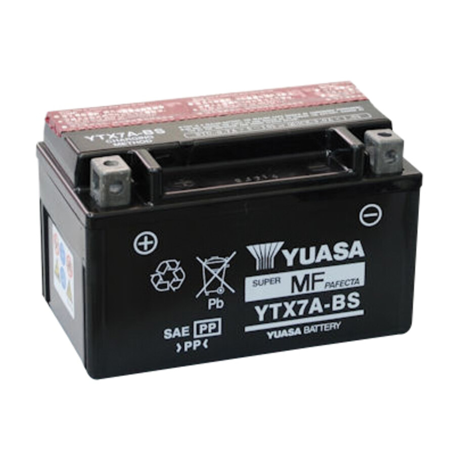 Batteria moto YTX7A Sigillata attiva - YUASA