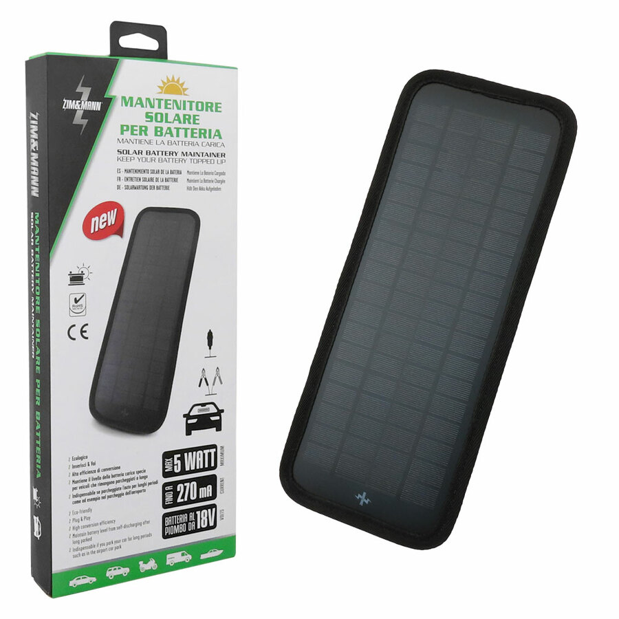 Pannello solare mantenitore - ZIM&MANN