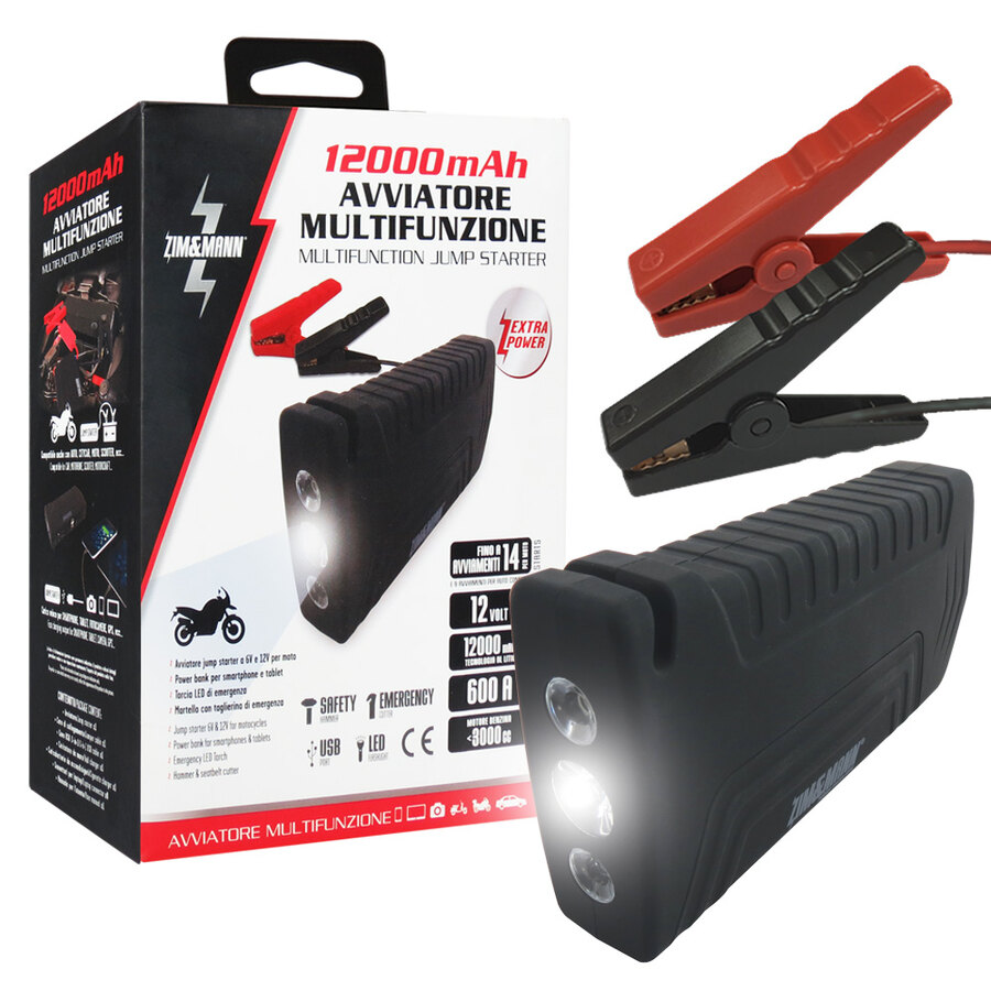 Avviatore 12000mAh - ZIM&MANN