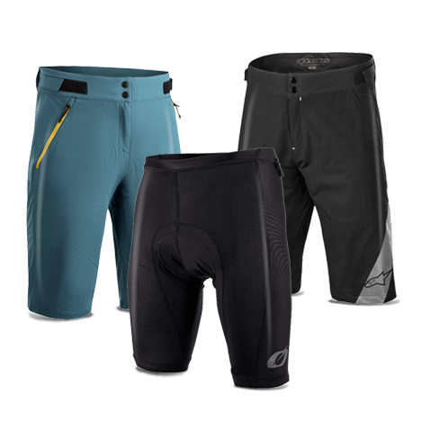 Abbigliamento pantaloni bici per ciclista