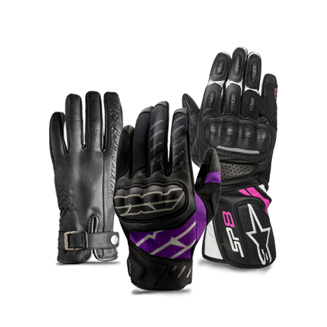Guanti moto per donna
