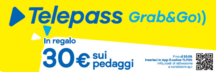 Scopri il Telepass Grab n Go