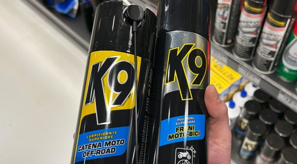 Linea Bardahl K9: lubrificanti e spray per la passione su 2 ruote!