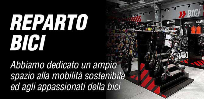 Un reparto bici completamente rinnovato