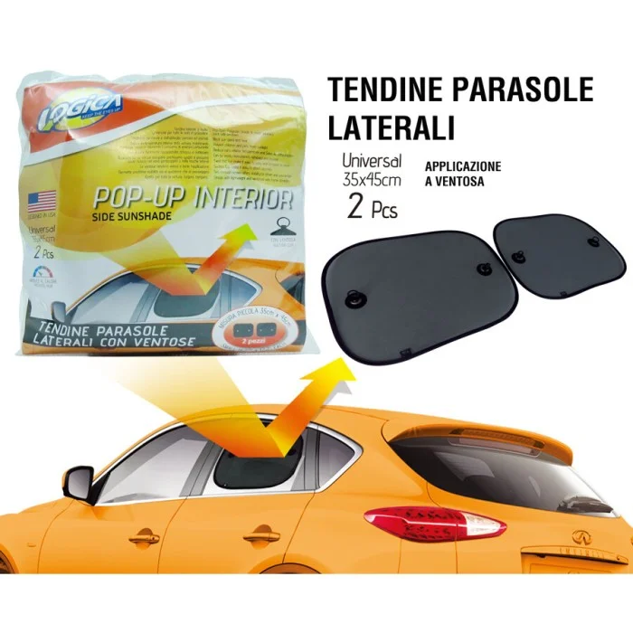 Tendina laterale con ventosa Pop-up - LOGICA
