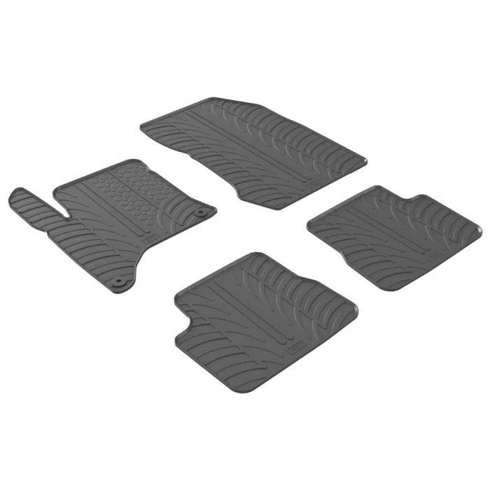 Tappeti in gomma-Pvc specifico Opel Corsa F, Peugeot 208 - LAMPA