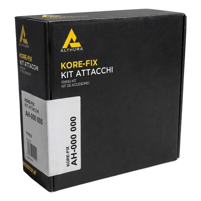 Kit attacchi barre auto Kore-Fix Renault Clio IV versione 5 porte 2012>2018 Renault Clio IV versione 5 porte 2012 > 2018 Tetto normale - ALTHURA