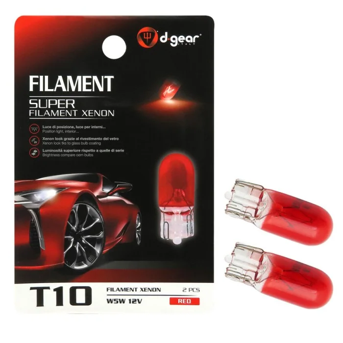 Lampadina T10 a filamento Super - T10 - D-GEAR