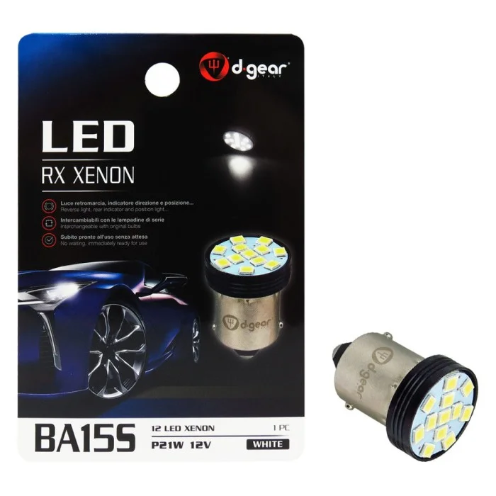 Lampadina BA15S a led RX Xenon BA15S - D-GEAR