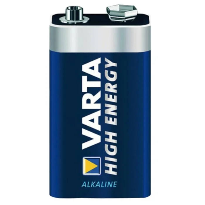 Batteria alcalina High Energy 9V - VARTA