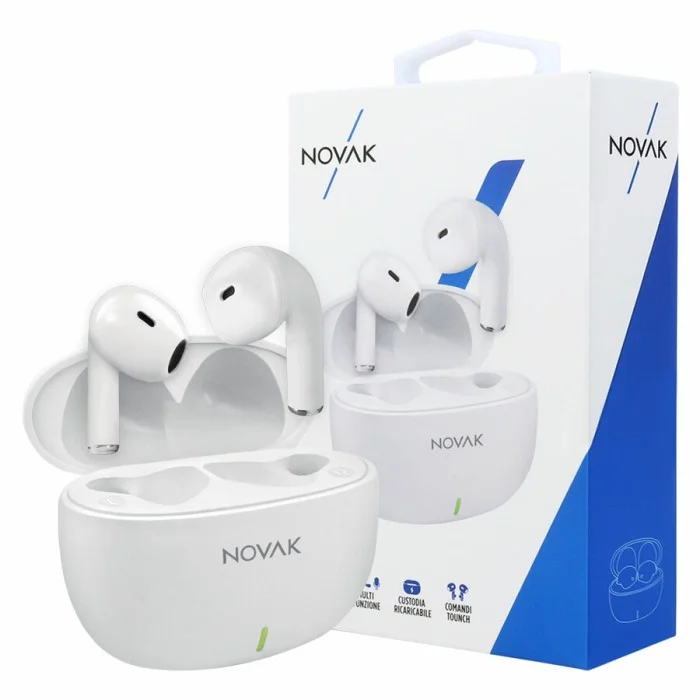 Auricolare Wireless BT V5.3 - NOVAK