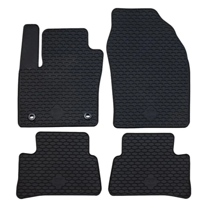 Tappeti in gomma-Pvc specifico Toyota C-HR AX20 2023> Toyota C-HR AX20 2023 > no ibrida ricaricabile - INT AUTO