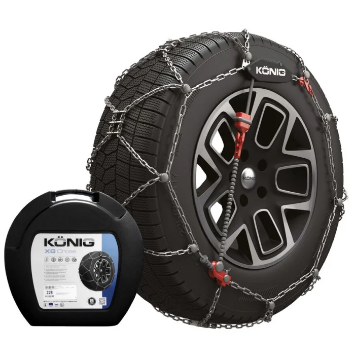 Catene da neve XG-9 Cross SUV 9mm - KONIG