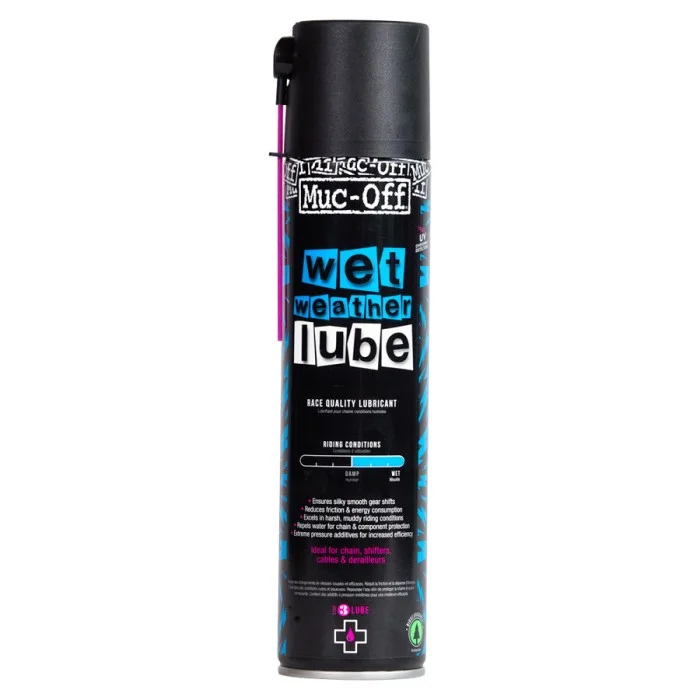 Lubrificante catena Wet Weather Lube Aerosol - MUC-OFF