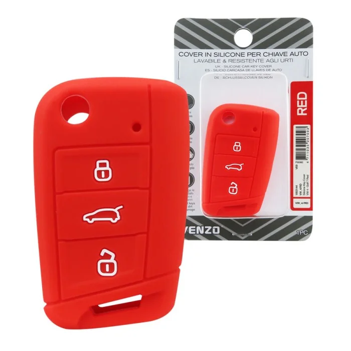 Cover chiave Seat Ibiza, Leon, Toledo, Skoda Fabia, Octavia, Superb, Volkswagen Golf VII, Lamando, Polo, Sportsvan - VENZO