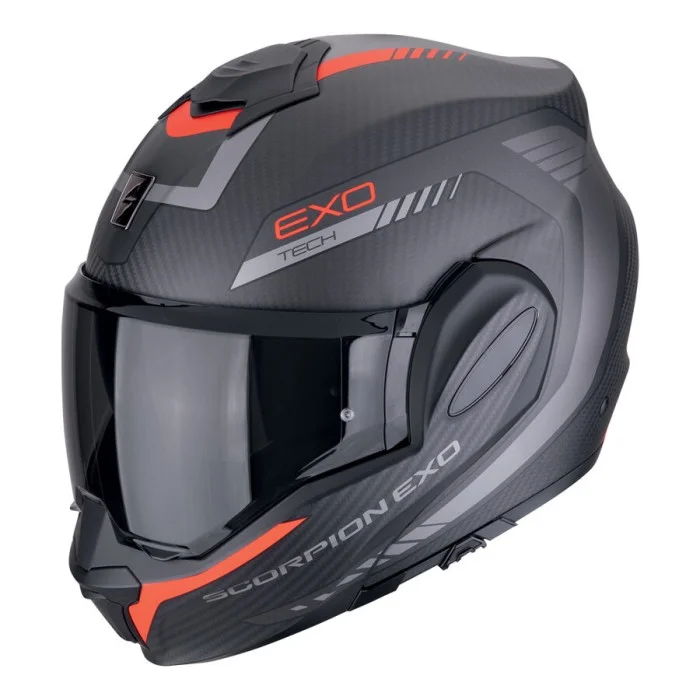 Casco Modulare Exo-Tech EVO Cosy Carbon - SCORPION EXO