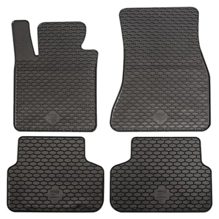 Tappeti in gomma-Pvc specifico Bmw Serie 5 - INT AUTO