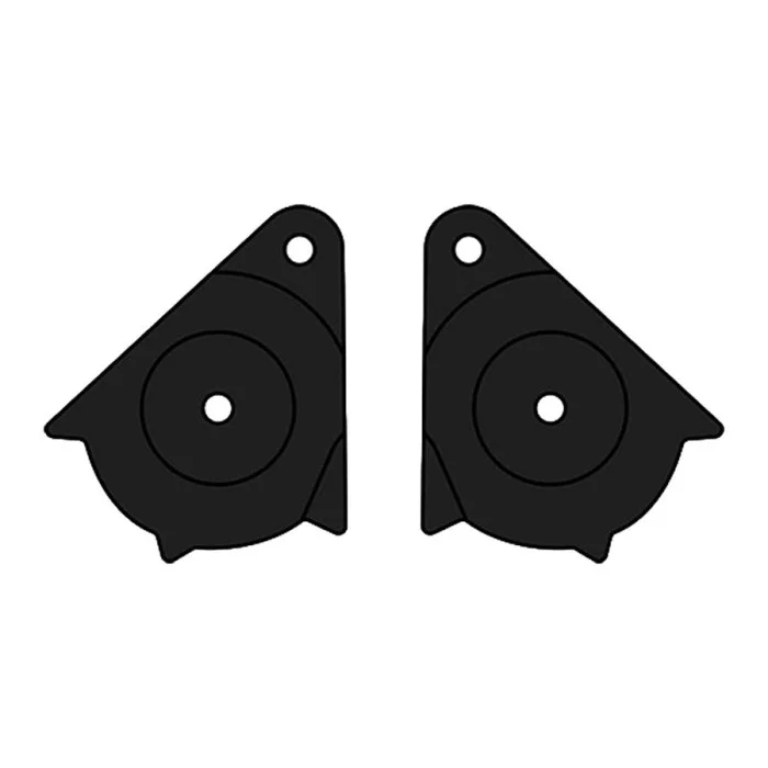 Visiera e accessori Kit sottoplacche visiera casco Commander - AIROH