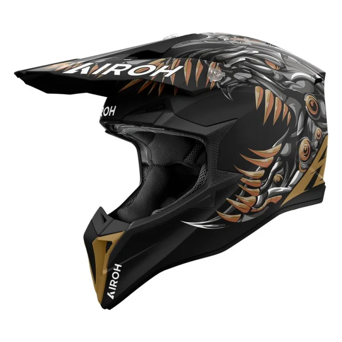 Casco Cross Wraaap Cyborg - AIROH