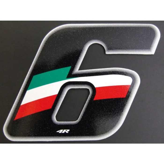 Numeri e lettere adesive Flag - GAT