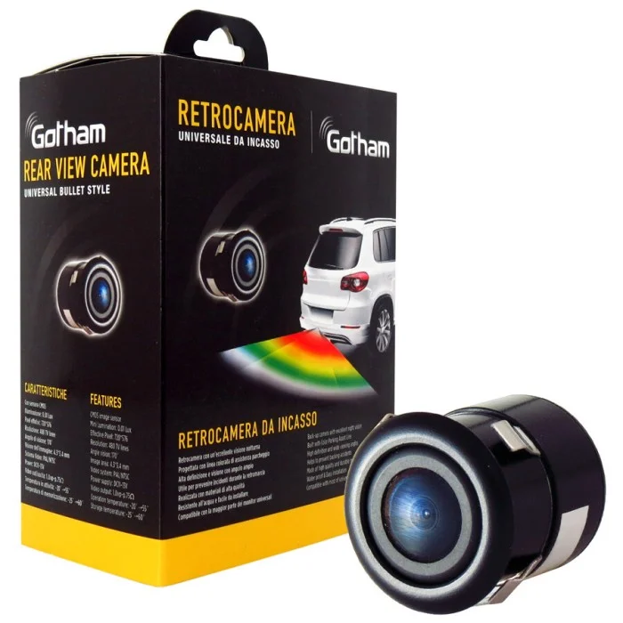Retrocamere e frontecamere Retrocamera da incasso - GOTHAM