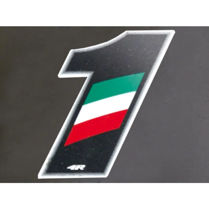 Numeri e lettere adesive Flag - GAT