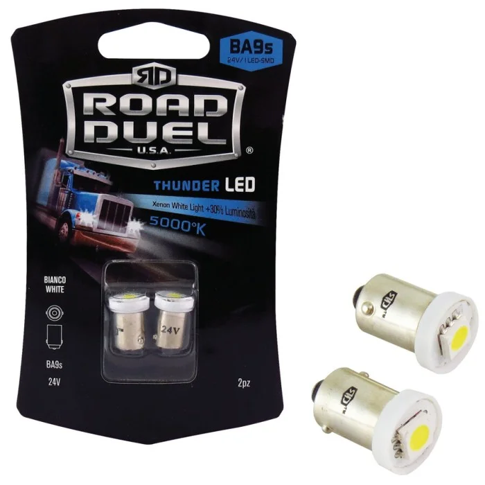 Lampadina BA9S a led Thunder - BA9S SMD Led - ROAD DUEL
