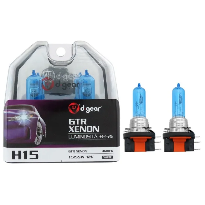 Lampadine Altri Attacchi H15 - GTR - Extreme White - D-GEAR