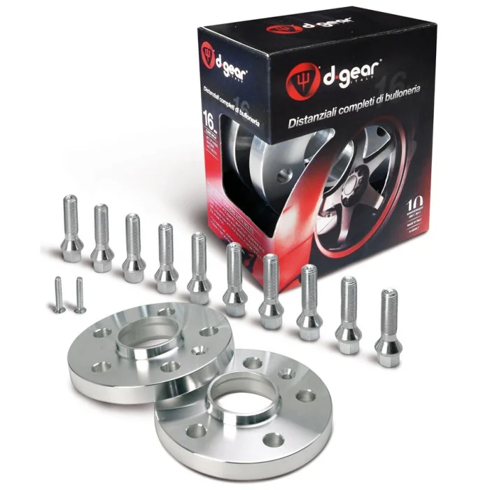 Kit distanziali e bulloni RX complete set - Red series Bmw M1, Serie 1, Serie 3, Serie 5, Serie 6, Serie 7, Serie 8, X1, Z3, Z4 - D-GEAR