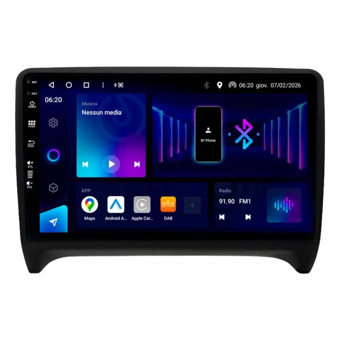 Autoradio Applicazione specifica Mediastation Customfit Audi TT - PHONOCAR