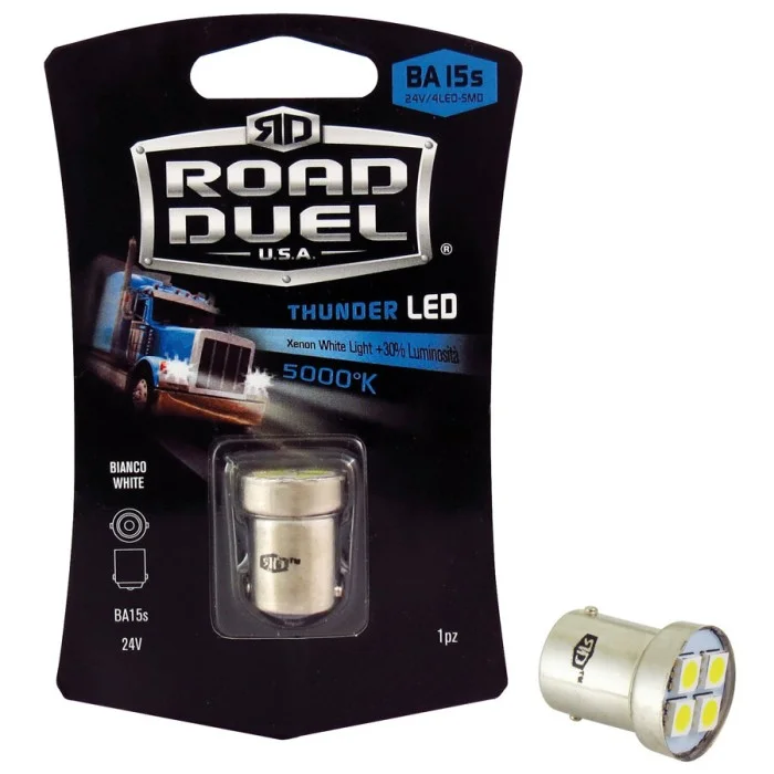 Lampadina BA15S a led Thunder - BA15S SMD Led - ROAD DUEL