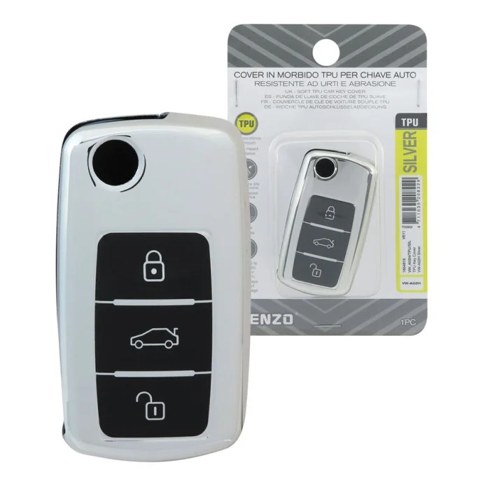 Cover chiave Volkswagen A02H Seat Leon, Skoda Fabia, Octavia, Superb, Yeti, Volkswagen Bora, Golf, Jetta, Phaeton, Touareg - VENZO