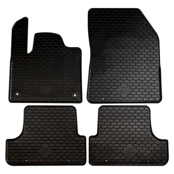 Tappeti in gomma-Pvc specifico Citroen C5, Opel Grandland X, Peugeot 3008 - INT AUTO