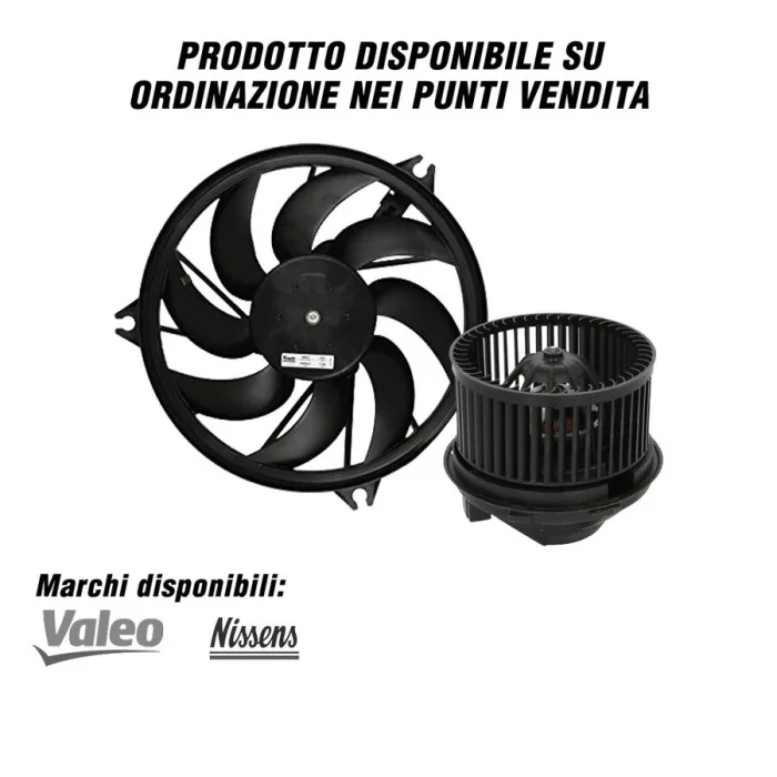 Ventola Alfa Romeo, Audi, Bmw, Chevrolet, Chrysler, Citroen, Dacia, Daewoo, Daihatsu, Dodge - RICAMBI VARI