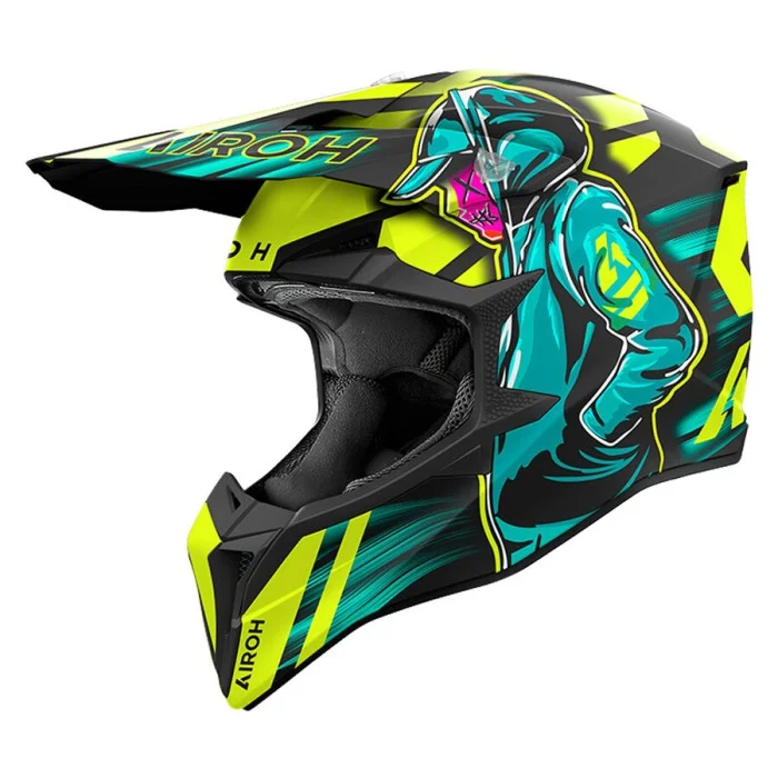 Casco Cross Wraaap Cyber - AIROH