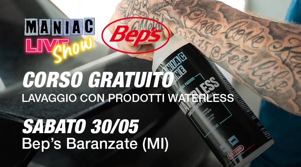 Bep’s Baranzate ospita il Maniac Live Show con un'ospite d'eccezione!