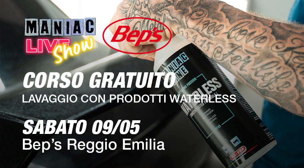 Bep’s Reggio Emilia ospita il Maniac Live Show! 