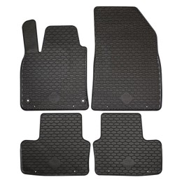 Tappeti in gomma-Pvc specifico Mitsubishi Colt, Renault Clio V - INT AUTO