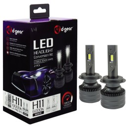 Lampadine H11 Led Headlight Conversion Kit V4 - D-GEAR