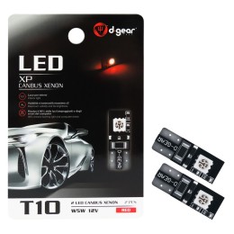 Lampadina T10 a led XP - T10 Canbus 2 Led - D-GEAR