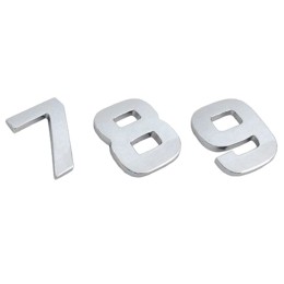 Adesivi lettere e numeri - LAMPA