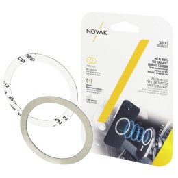 Supporto-caricabatteria wireless Anelli in metallo - NOVAK