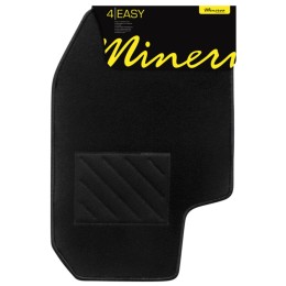 Tappeti in moquette universale Easy Alfa Romeo 147, 159, Brera, GT, Spider, Chevrolet Aveo, Orlando, Citroen Berlingo, C1, C2 - MINERVA