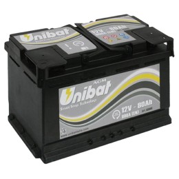 Batteria auto AGM - UNIBAT